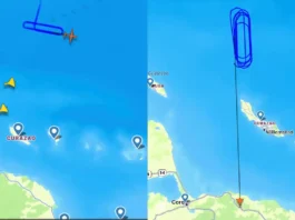 Aviones de combate EA-18G Growler sobrevuelan Venezuela esta noche