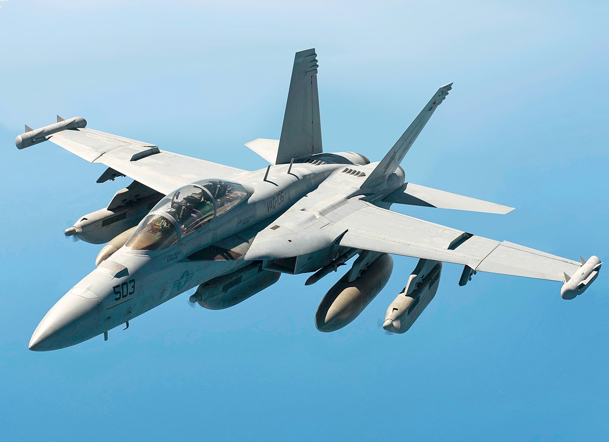 Aviones de combate EA-18G Growler sobrevuelan Venezuela esta noche 1 Aviones de combate de Estados Unidos