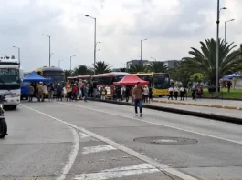 Manifestaciones hoy en Bogotá: estaciones de Transmilenio cerradas