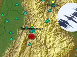 ¿Dónde se sintió el temblor hoy del 10 de diciembre en Colombia?