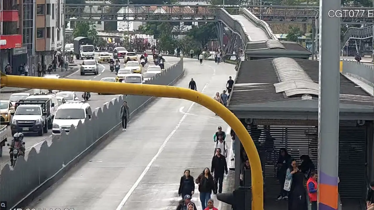 Estaciones de Transmilenio cerradas hoy por bloqueos 