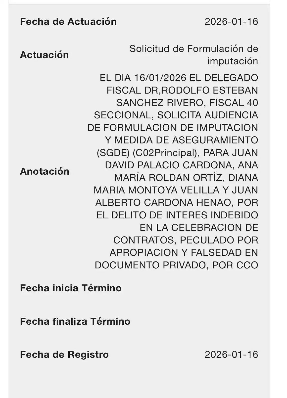 Juan David Palacio y Daniel Quintero