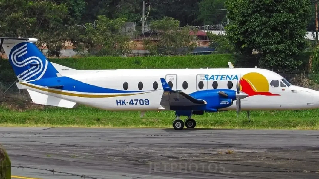 Lista de personas que iban en el avión de Satena que desapareció hoy