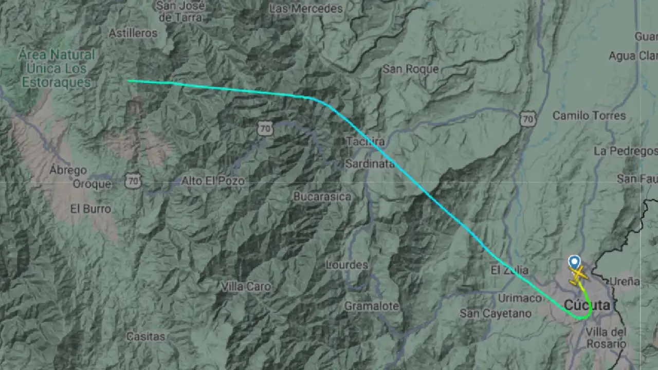 Video: el recorrido del avión de Satena antes de desaparecer hoy Video: el recorrido del avión de Satena antes de desaparecer hoy