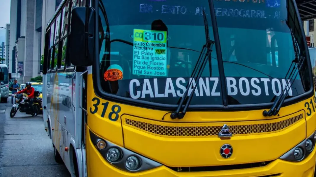 Transporte en Medellín: esto costarán los pasajes de buses y Metro en 2026