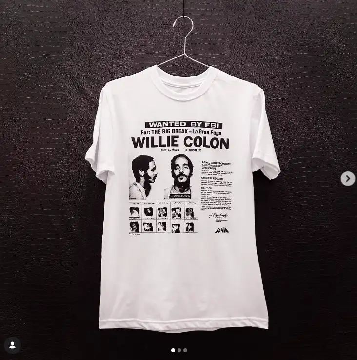 La camiseta de Willie Colón que todos buscan tras su muerte 2 Willie Colon