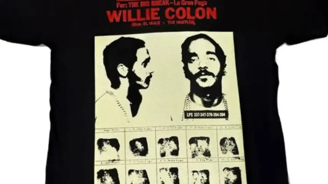 La camiseta de Willie Colón que todos buscan tras su muerte