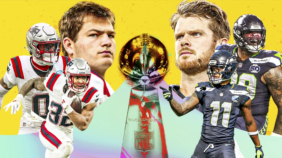 Seahawks y Patriots llegan al Super Bowl LX con plantillas millonarias y estrategias salariales opuestas que reflejan dos modelos de éxito en la NFL.