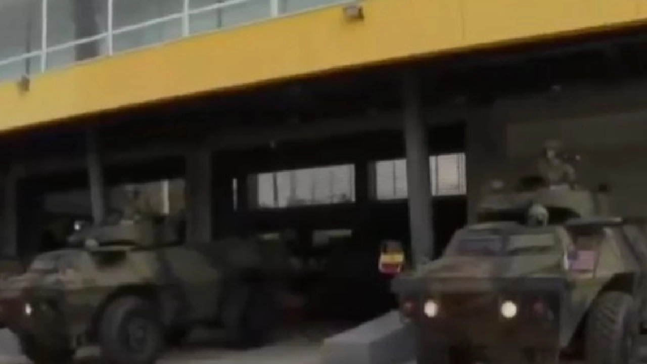 Fotos: los carros blindados que Estados Unidos envió a Colombia