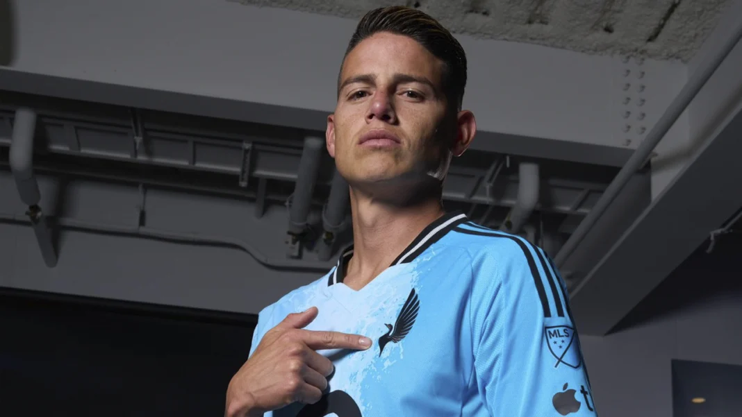 James Rodríguez llega al Minnesota United y se ubica en el top 3 de los latinos más caros en la historia de la MLS.