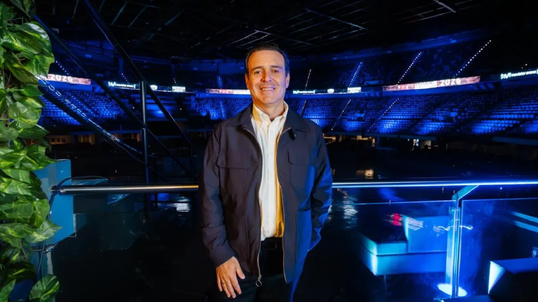 Entrevista | Luis G. Quintero revela planes y cartelera del Movistar Arena 2026, también habla de sostenibilidad