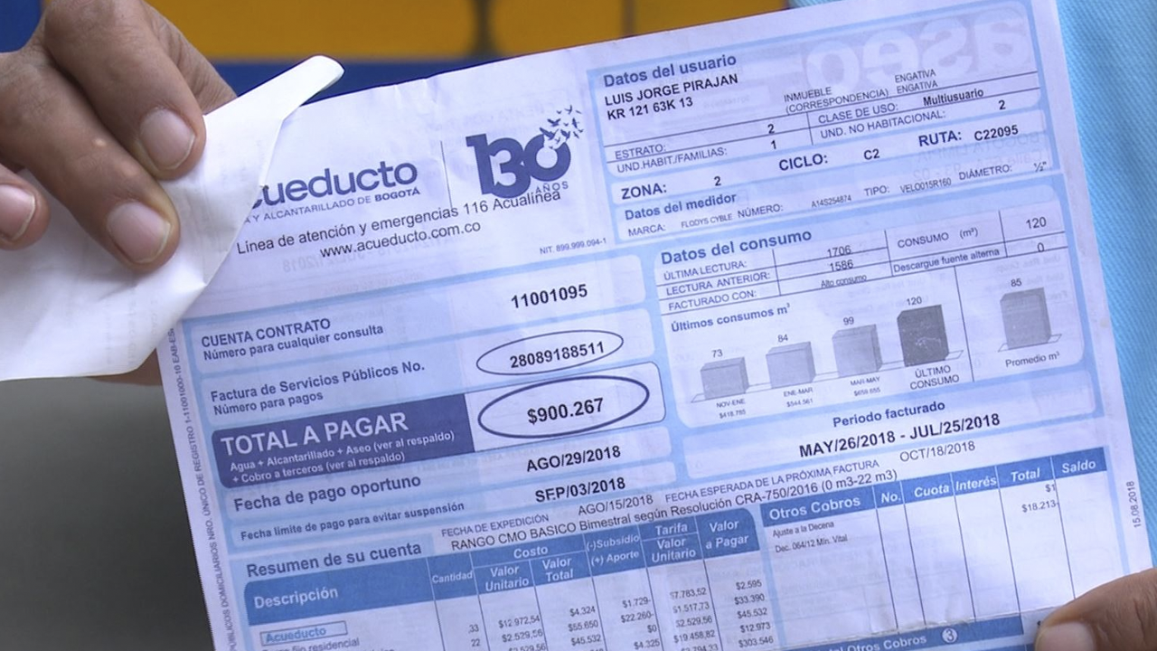 ¿Quiénes recibirán la factura del agua más barata?