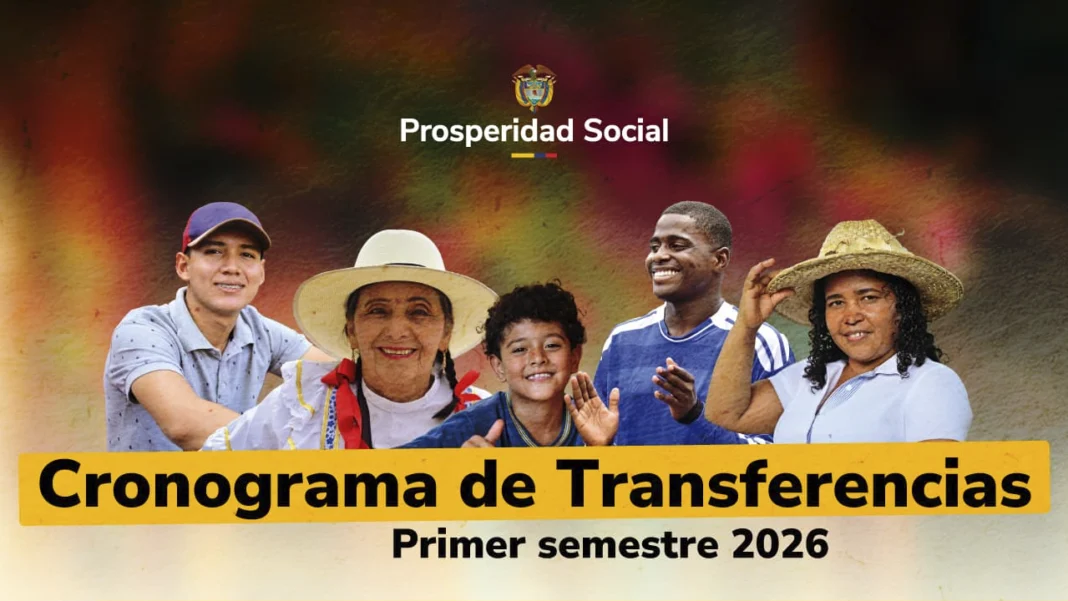 Prosperidad Social confirmó las fechas de pagos de Renta Ciudadana, Colombia Mayor y Renta Joven en el primer semestre de 2026.