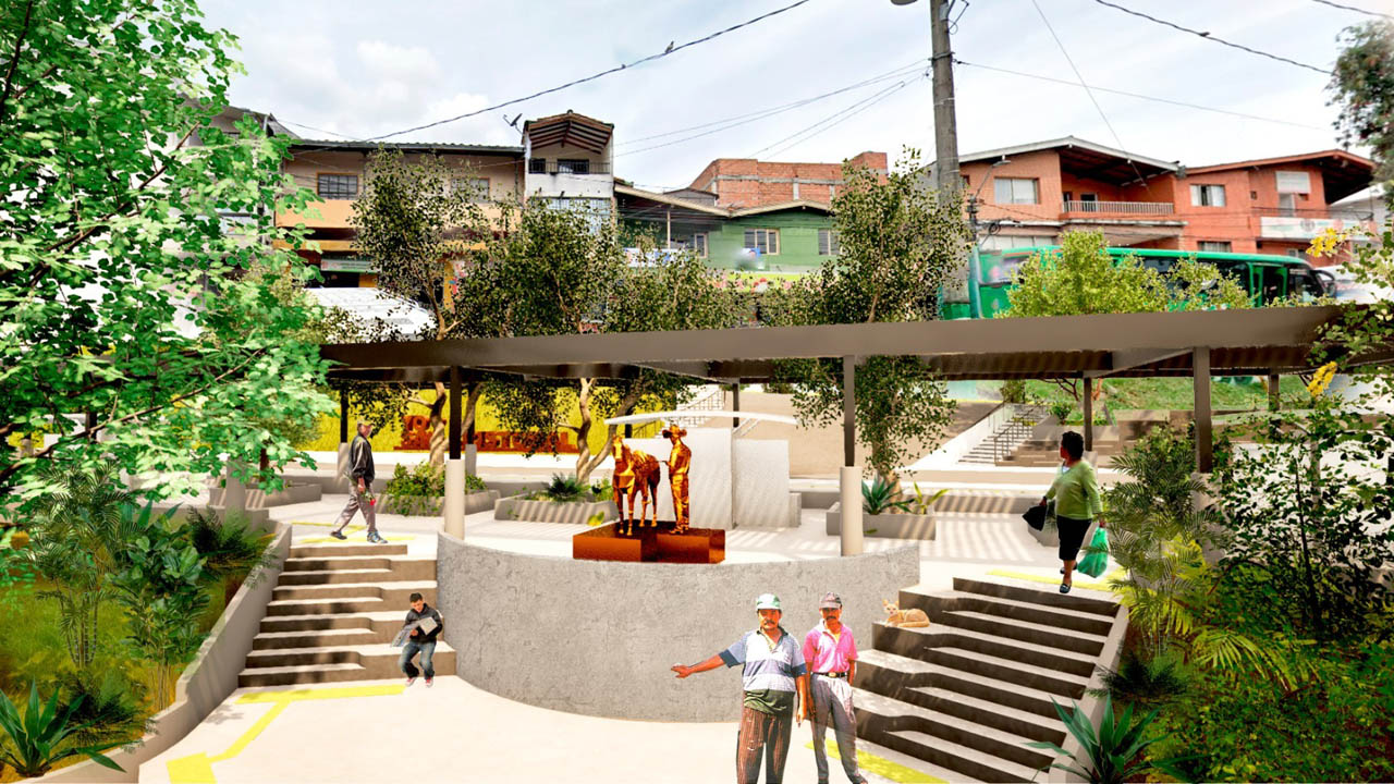 La Alcaldía de Medellín recibe 73 iniciativas para renovar el Parque Cívico San Cristóbal