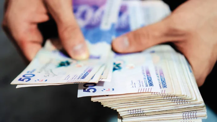 Dinero colombiano - Cortesía redes sociales