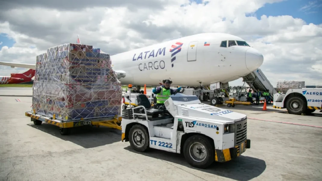 Latam movilizará 24.000 toneladas de flores en San Valentín