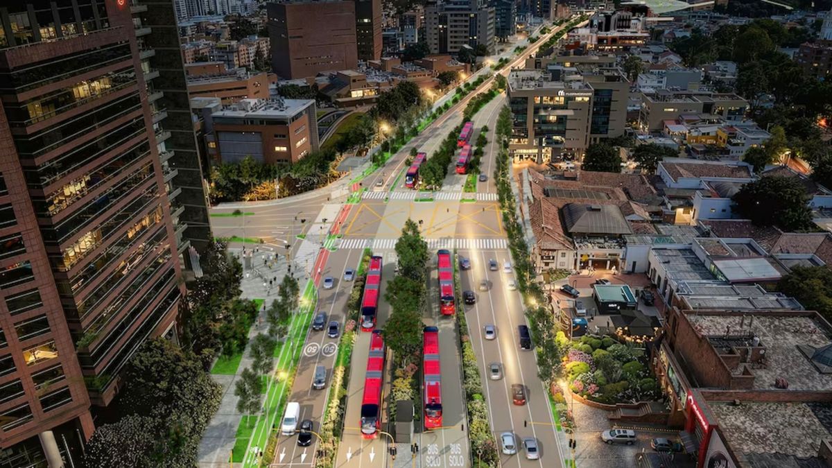 Bogotá inicia cierre de carril en la carrera Séptima entre calles 119 y 121: así impacta la movilidad