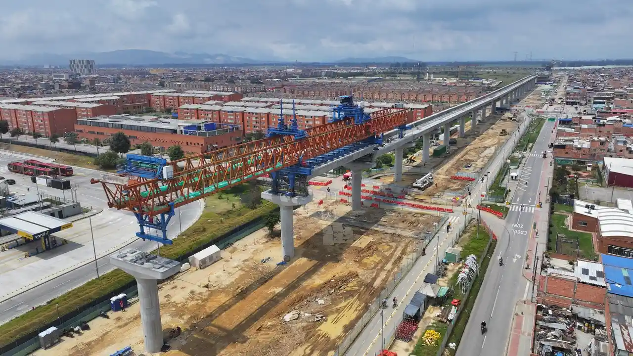 Metro de Bogotá: viaducto supera los 10.650 metros construidos y se proyecta extensión hasta la calle 100