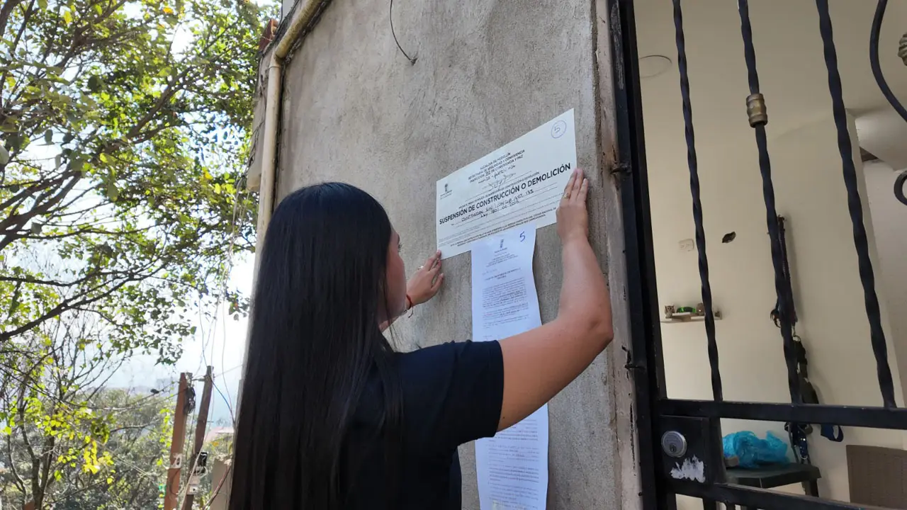 Alcaldía de Medellín refuerza controles para impedir edificaciones clandestinas en el suroccidente