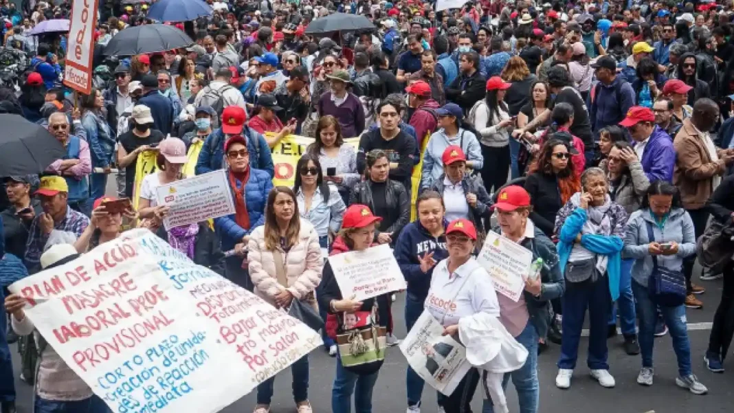 Este 12 de marzo habrá un paro nacional en Colombia