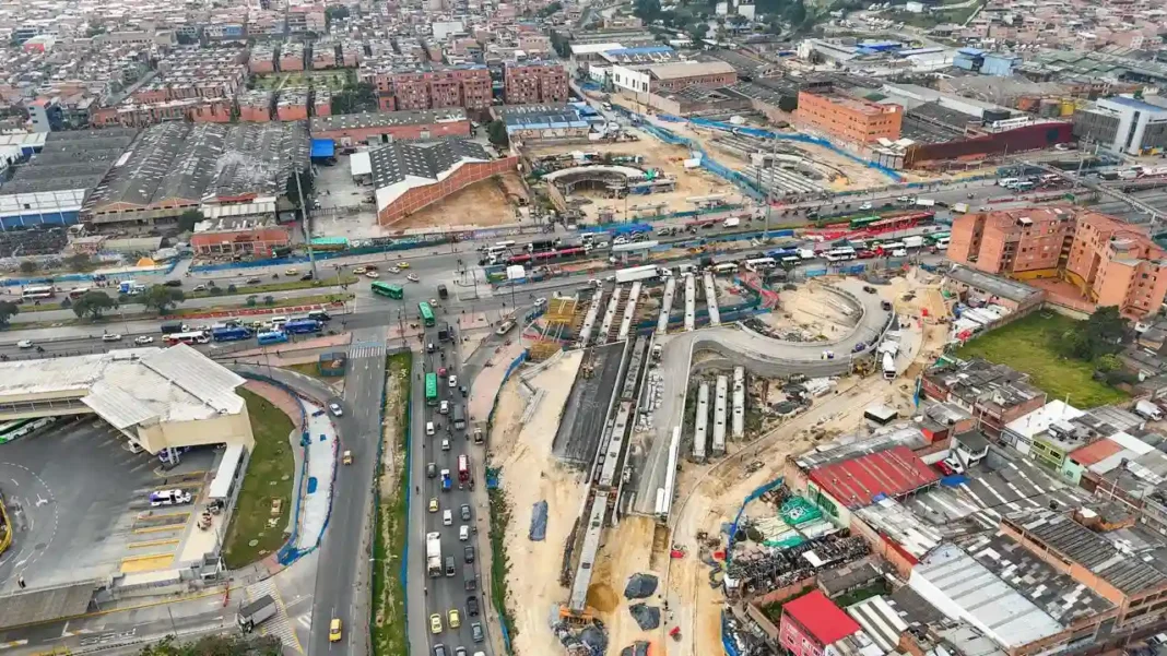 Así avanza la construcción de los nuevos puentes de la NQS con Avenida Bosa