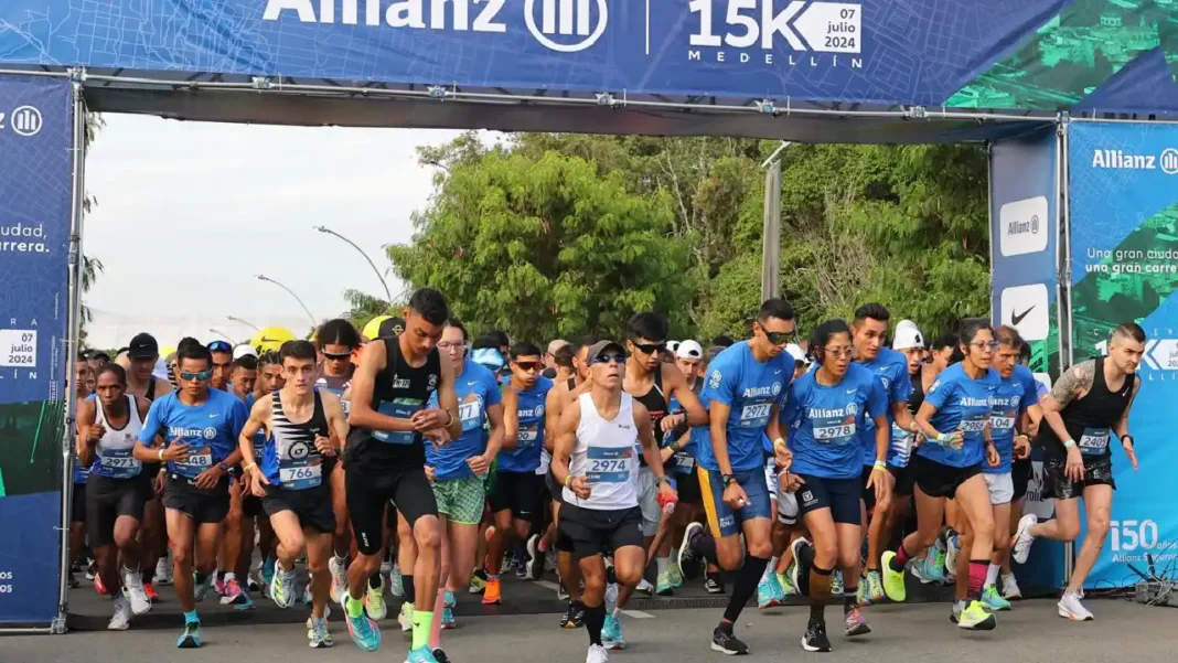 Medellín se prepara para una nueva edición de la Allianz 15K