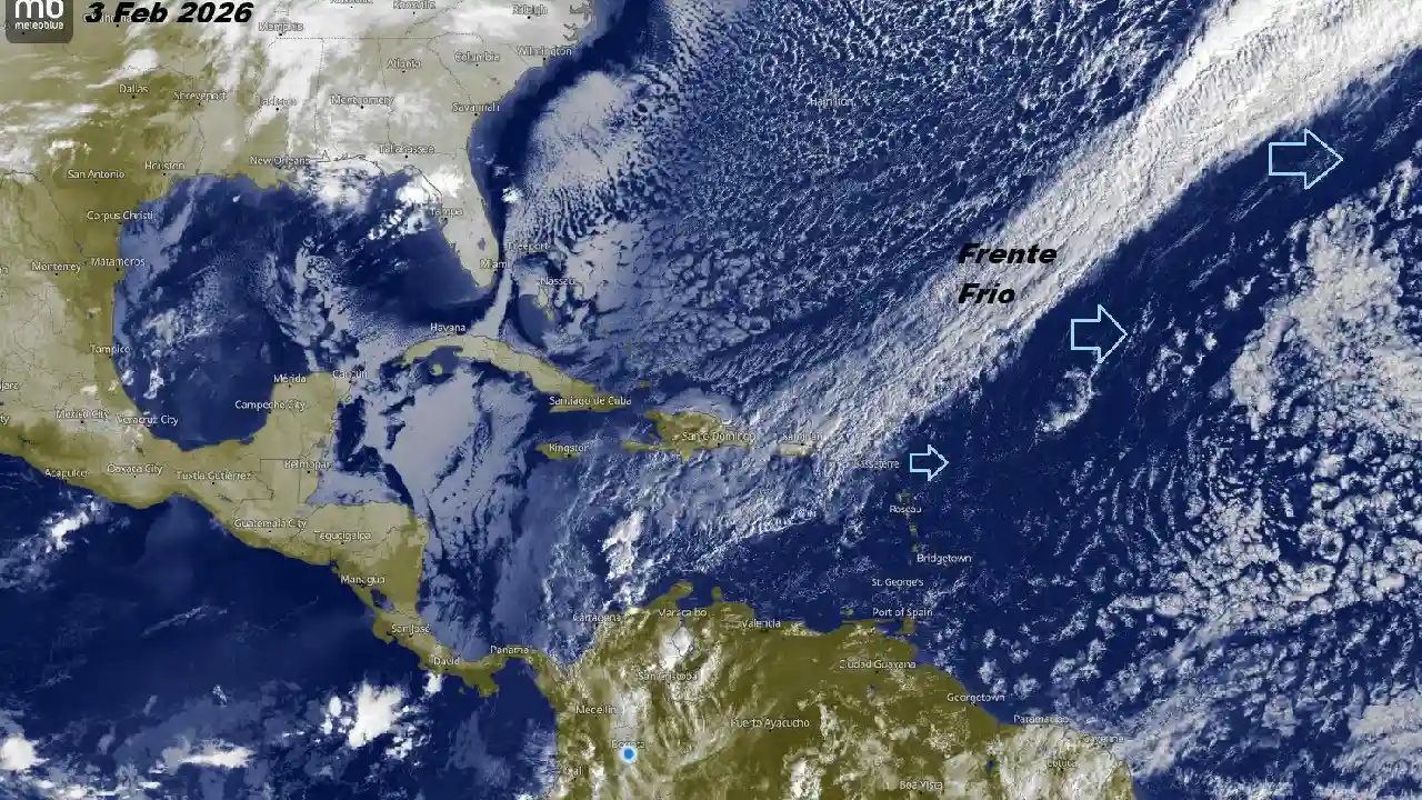 Ideam emite alerta climática en el Caribe colombiano por tránsito de frente frío