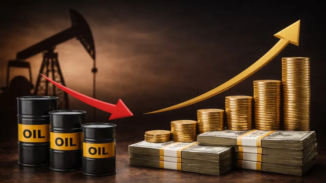 El precio del petróleo se desploma más de un 10%