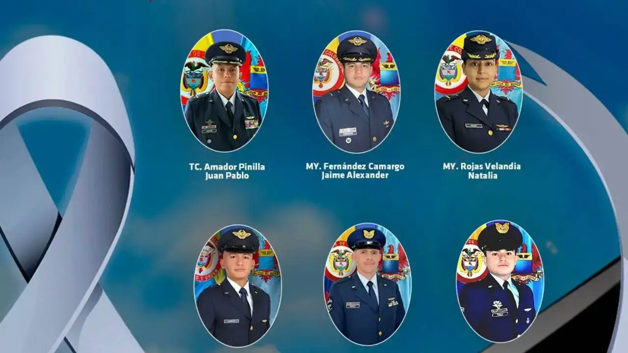 Tragedia aérea en Putumayo: identifican a seis tripulantes fallecidos tras caída de avión militar