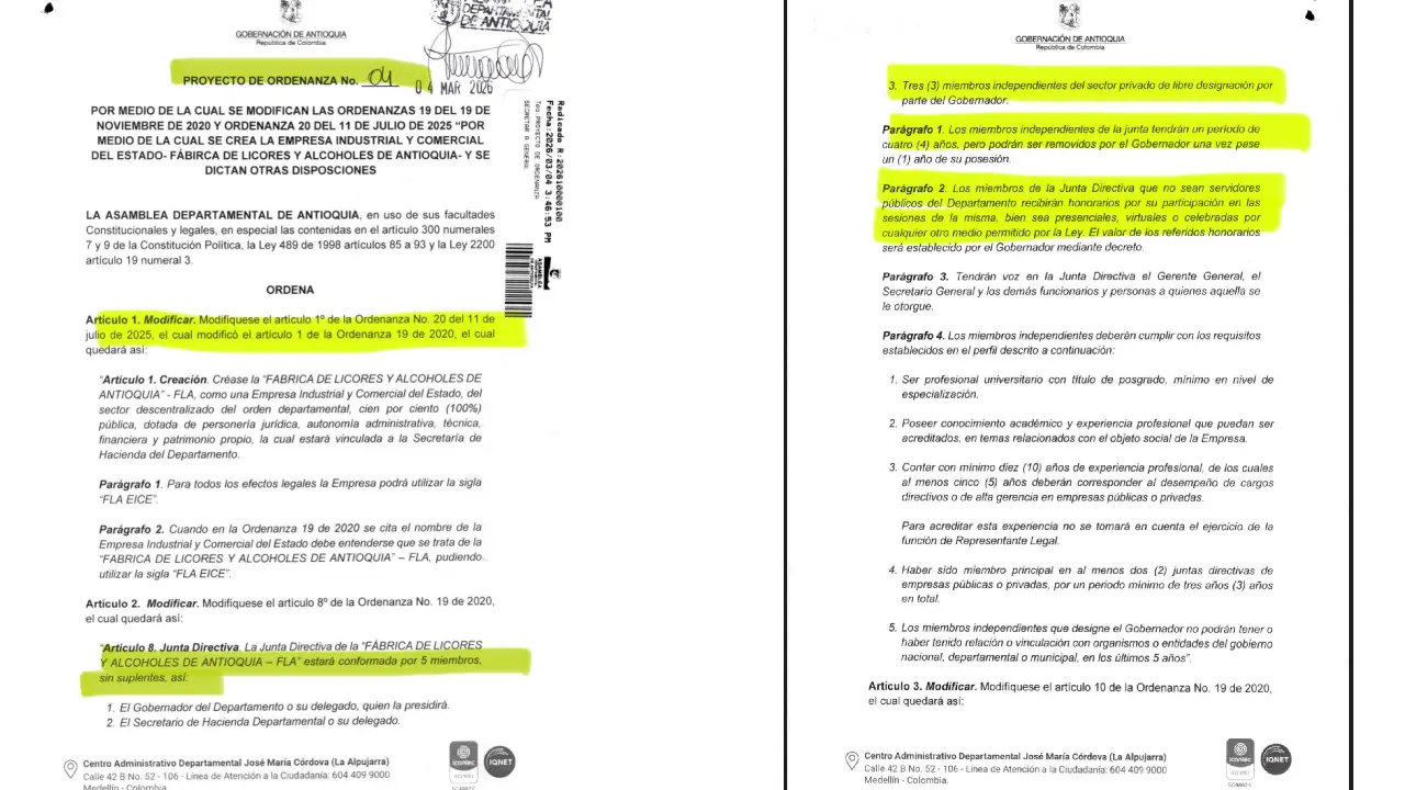 Cambios en la FLA desatan debate en Antioquia: ¿se abre la puerta a su privatización?