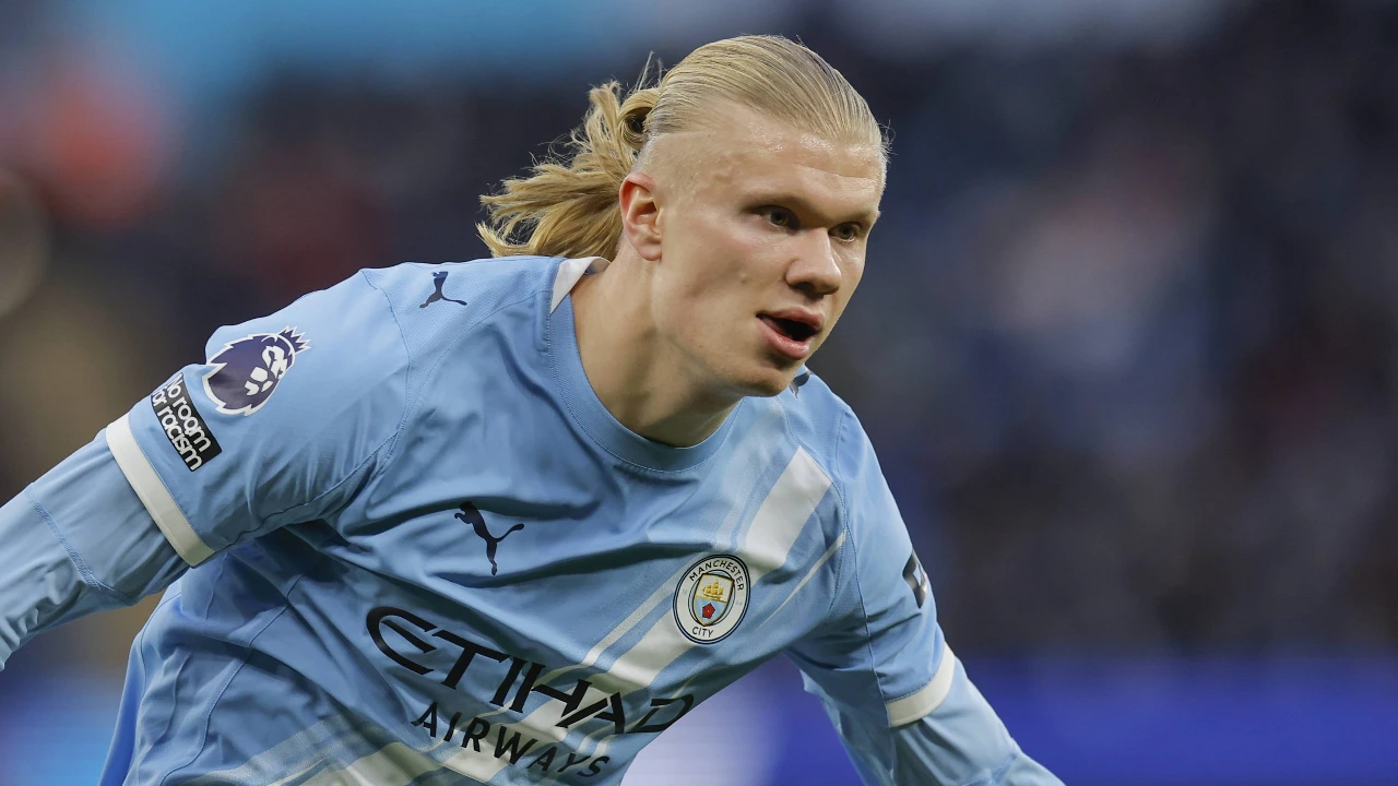 Récord de rapidez goleador de Erling Haaland en la Premier League