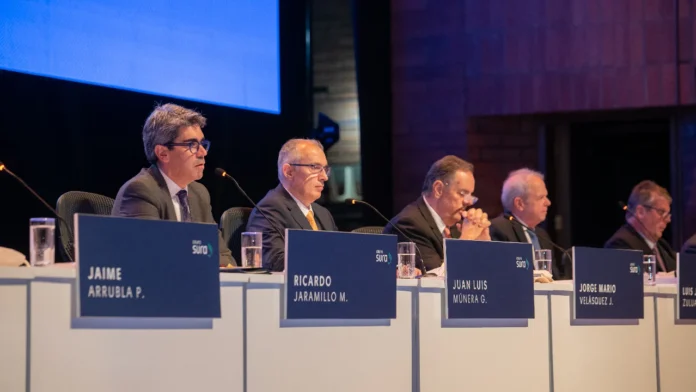 Accionistas de Grupo SURA aprobaron dividendo de COP 2.000 con un incremento del 33.3%