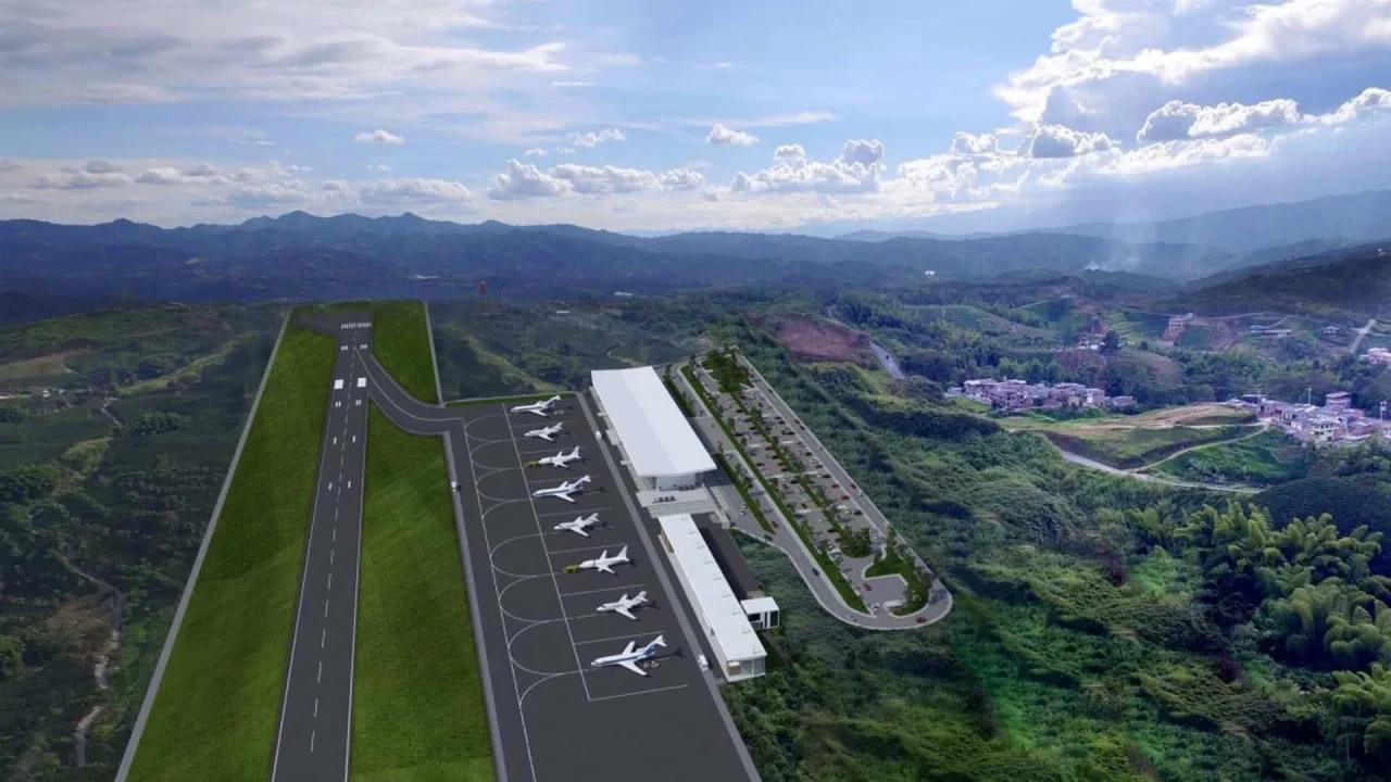 Aerocafé despega: Gobierno firma acta de inicio y pone fecha a las obras en Caldas 1 Aerocafé despega: El ambicioso plan para inaugurar la terminal en 24 meses