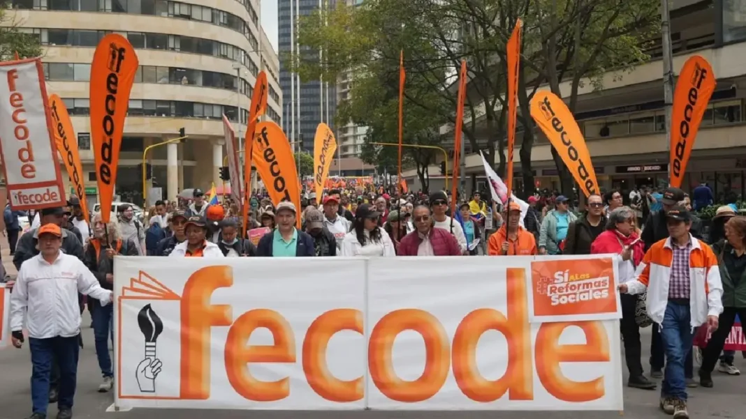 Paro Nacional de profesores 15 de abril: horarios y puntos de protestas