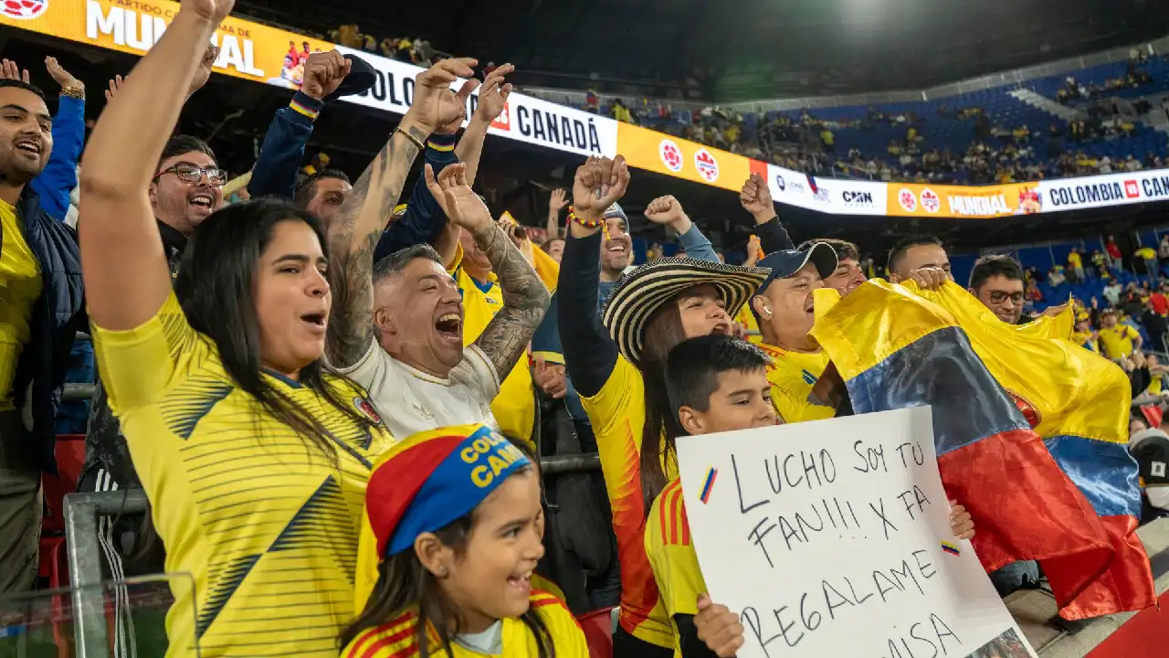 Más de 120.000 colombianos viajarán a las sedes del Mundial 2026