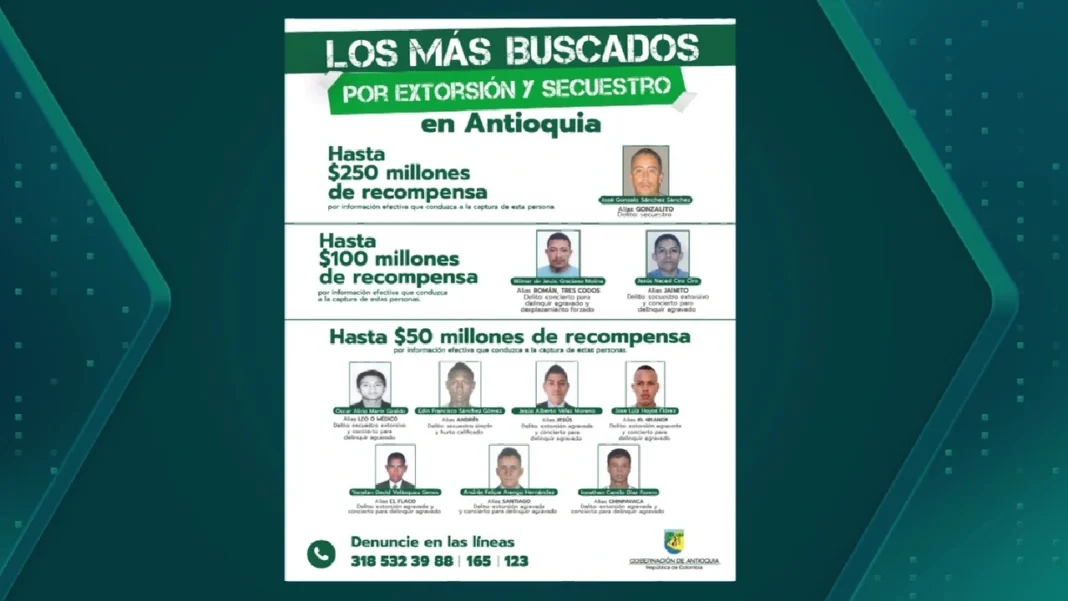 Antioquia bajo la lupa: ofensiva total contra bandas criminales