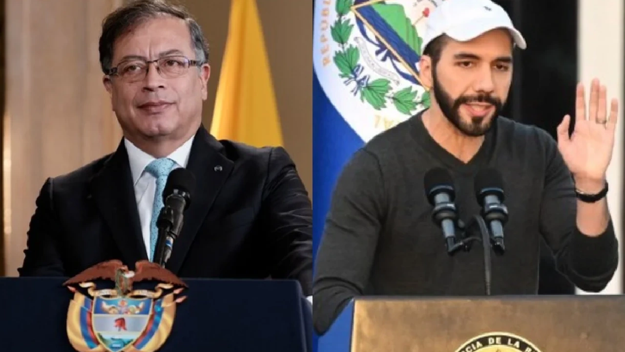 Nayib Bukele lanza duro "vainazo" a Gustavo Petro tras video de fiesta en la cárcel de Itagüí 1 El ácido comentario de Bukele que sacude la política penitenciaria de Colombia
