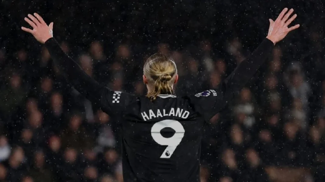 Récord de rapidez goleador de Erling Haaland en la Premier League