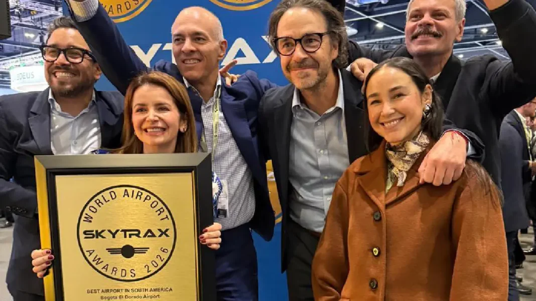 El Dorado se corona como el mejor aeropuerto de Sudamérica por quinto año consecutivo