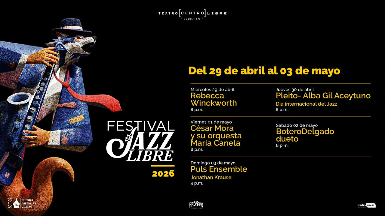 Guía del Festival Jazz Libre 2026: César Mora y lo mejor del jazz contemporáneo