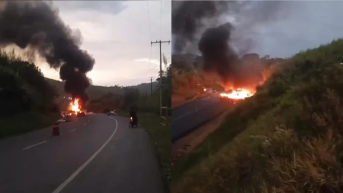 Nuevo atentado en la vía Panamericana: Vehículo bomba explota en Santander de Quilichao