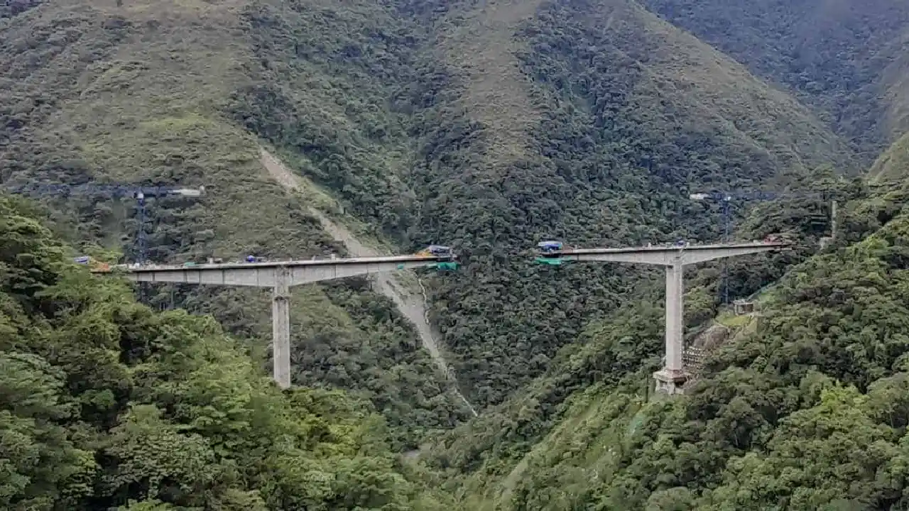 Vía al Llano: El Puente Chirajara sigue cerrado por inestabilidad en el KM 58