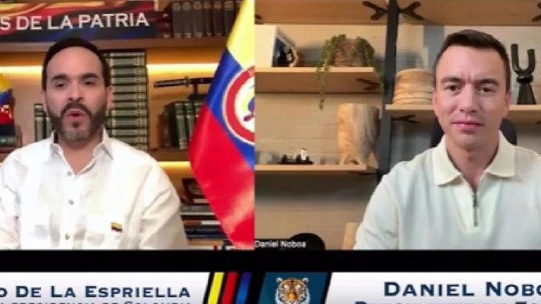 Daniel Noboa eliminó aranceles a Colombia tras conversación con Abelardo de la Espriella