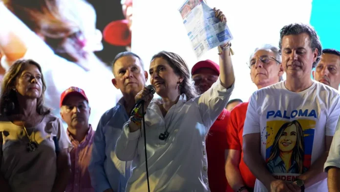 Paloma Valencia en su cierre de campaña presidencial - Cortesía Paloma Valencia