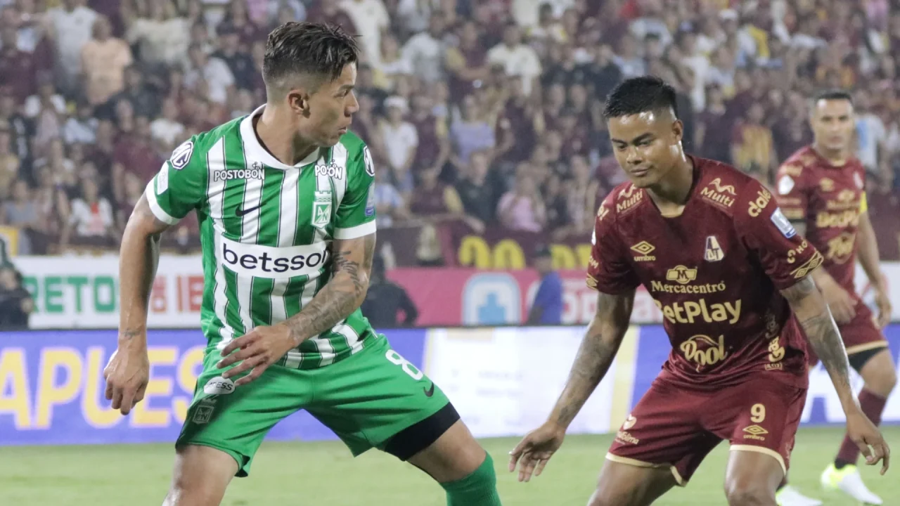 Posibles alineaciones para el partido de vuelta entre Nacional y Tolima