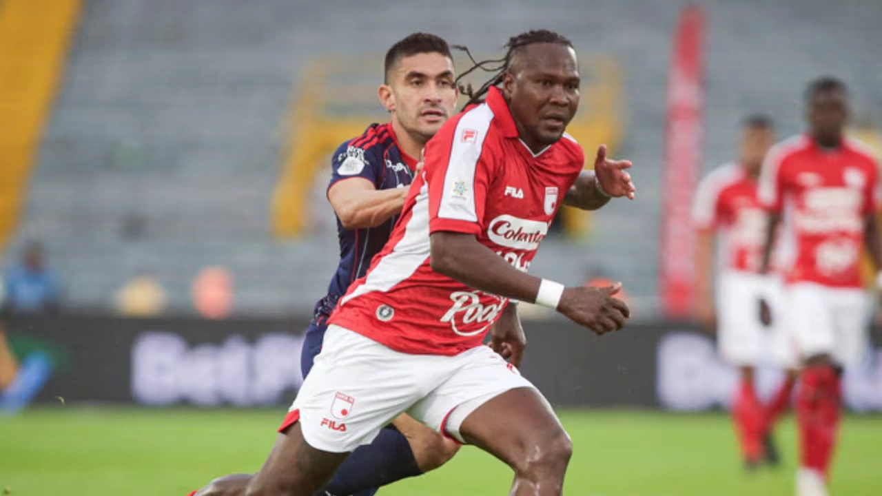Con el rugido de Rodallega: Santa Fe busca liquidar a Junior tras su exhibición en cuartos de final