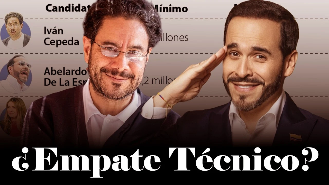 Iván Cepeda y Abelardo de la Espriella se disputarían la presidencia en las urnas