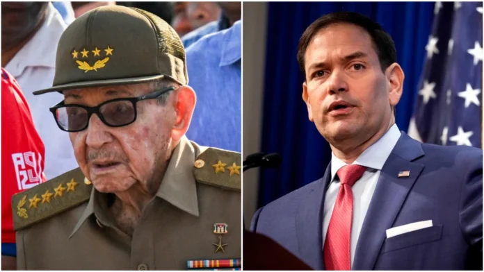 Marco Rubio anuncia que Raúl Castro es un 