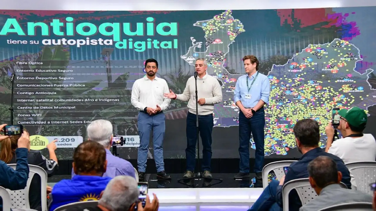 Antioquia supera los 3.400 puntos de conexión a internet: así avanza la conectividad