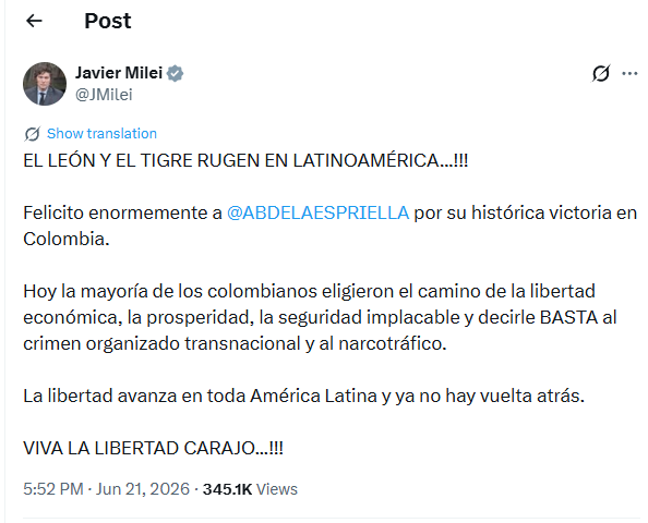 Post de Abelardo de la Espriella